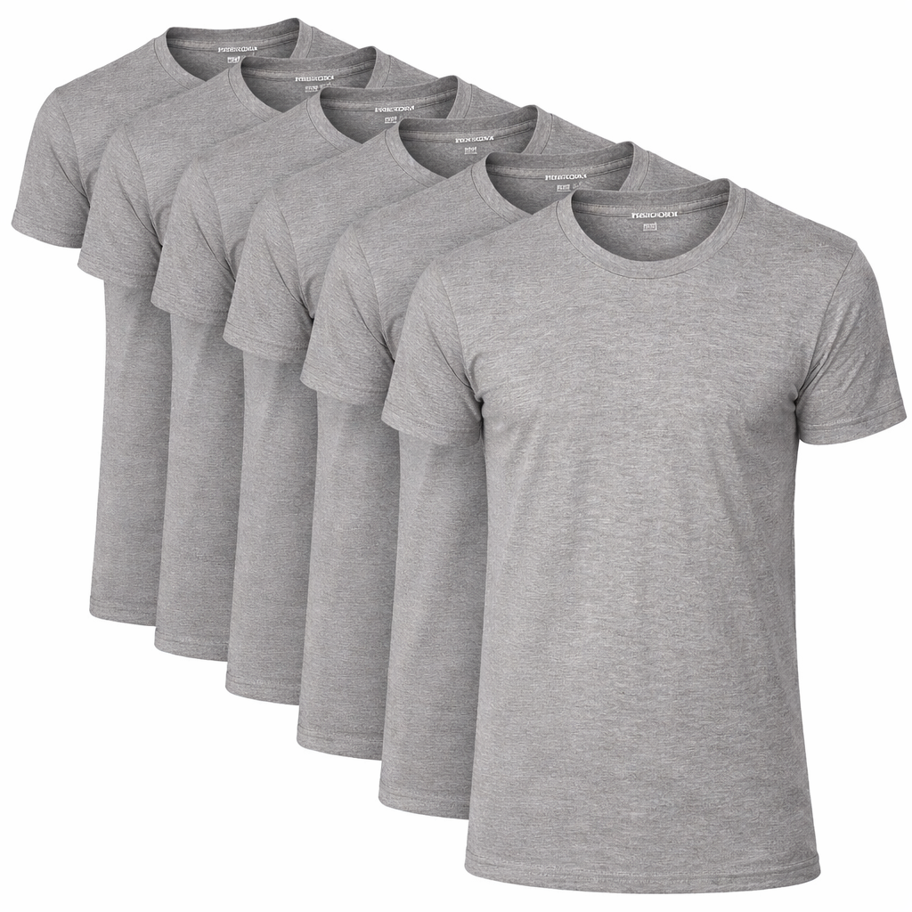 TROOXX heren T-shirt Round Neck - 6-pack