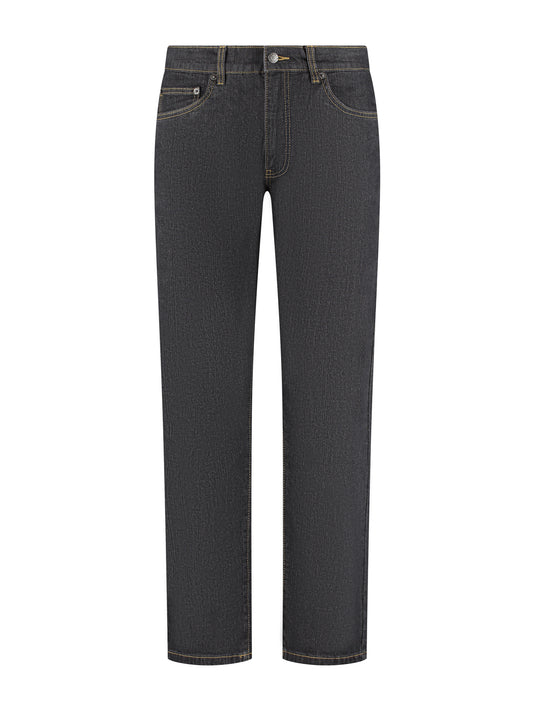 DJX 121 Regular Fit Stretch Jeans Heren – Black Stone