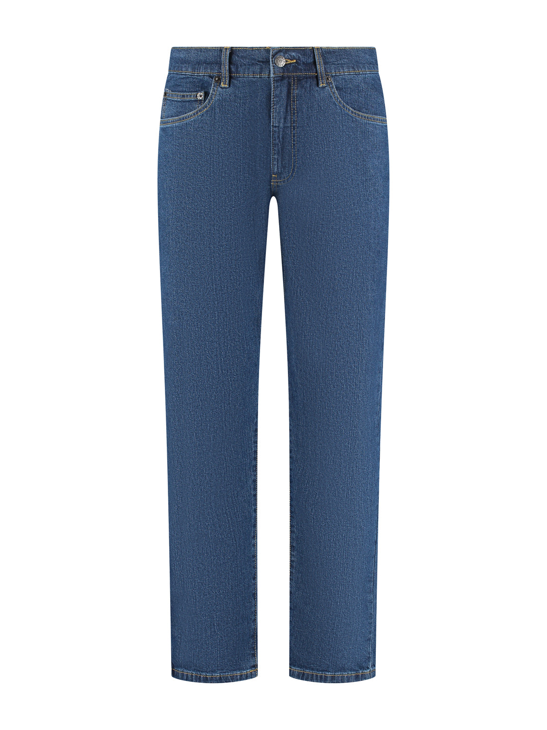 DJX 121 Regular Fit Stretch Jeans Heren – Dark Stone