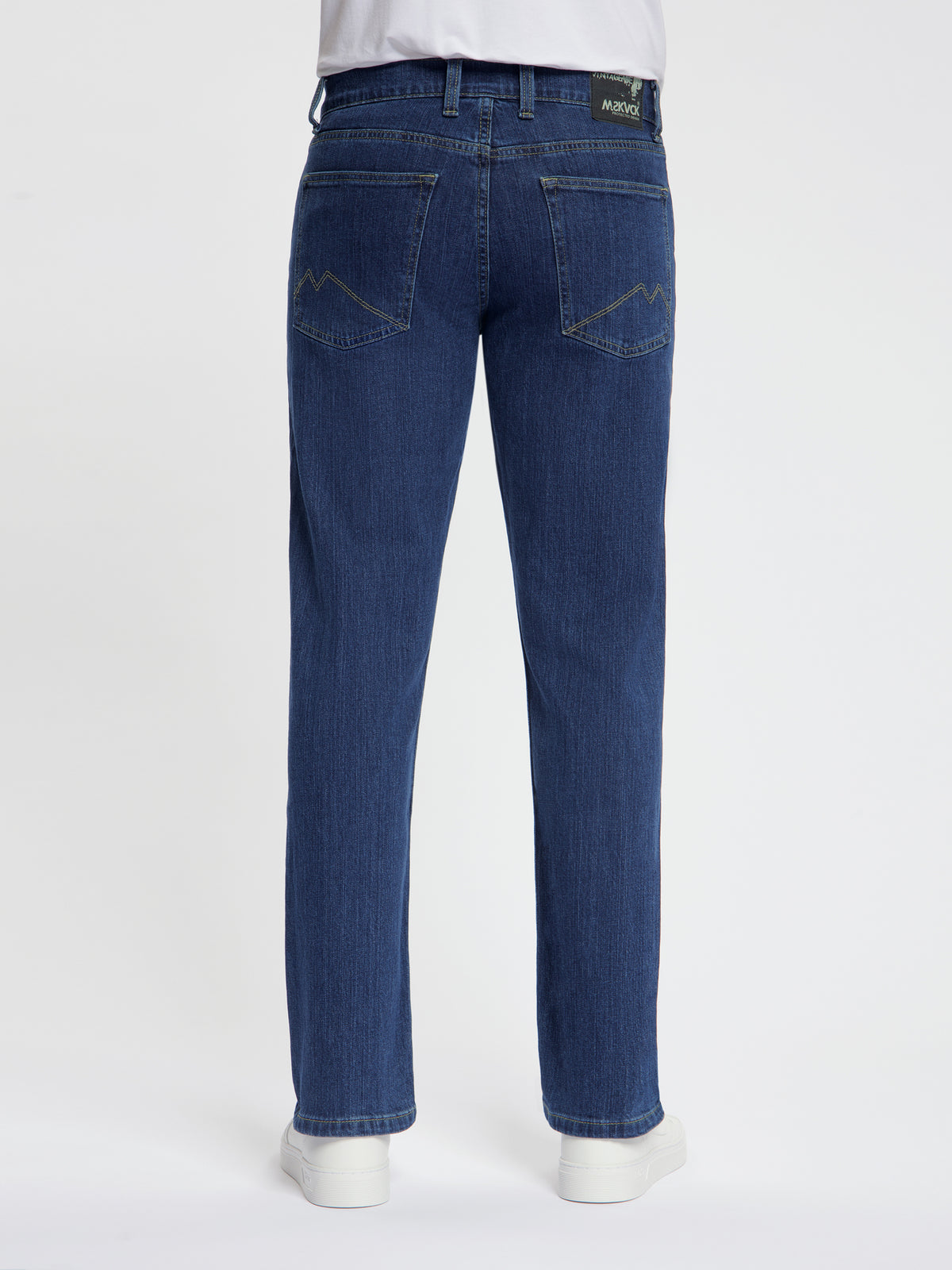 MASKOVICK Clinton Regular Fit Stretch Jeans Heren – Dark Stone