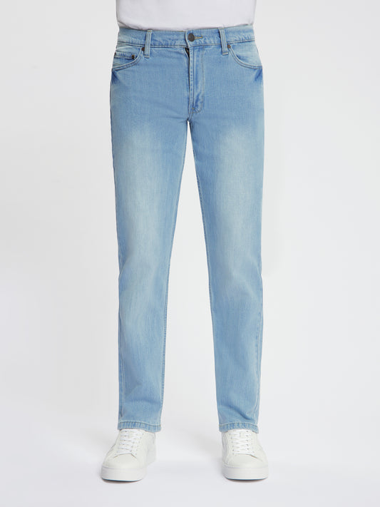 MASKOVICK Clinton Regular Fit Stretch Jeans Heren – Light Used