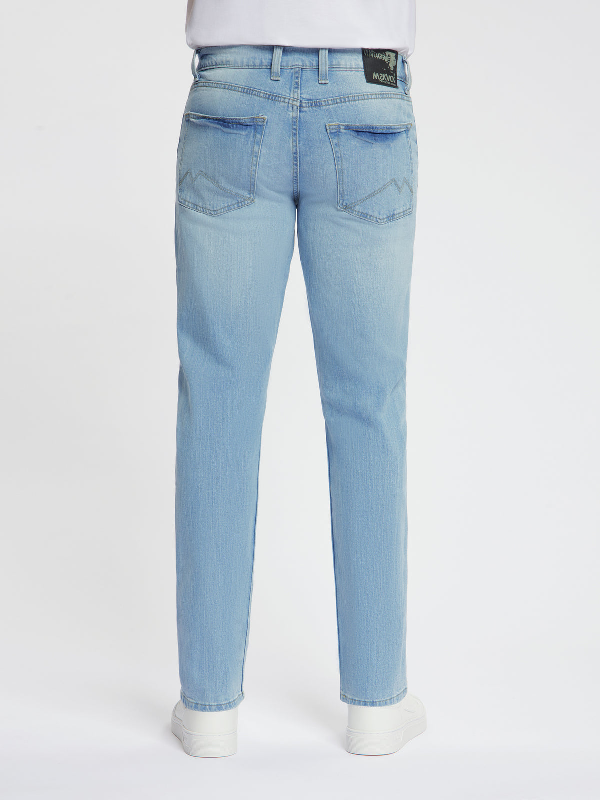 MASKOVICK Clinton Regular Fit Stretch Jeans Heren – Light Used