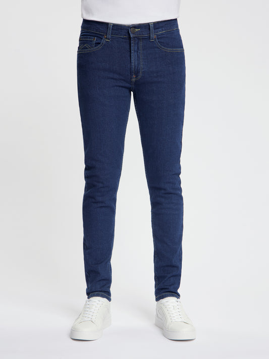 MASKOVICK Milano Slim Fit Stretch Heren Jeans – Dark Stone