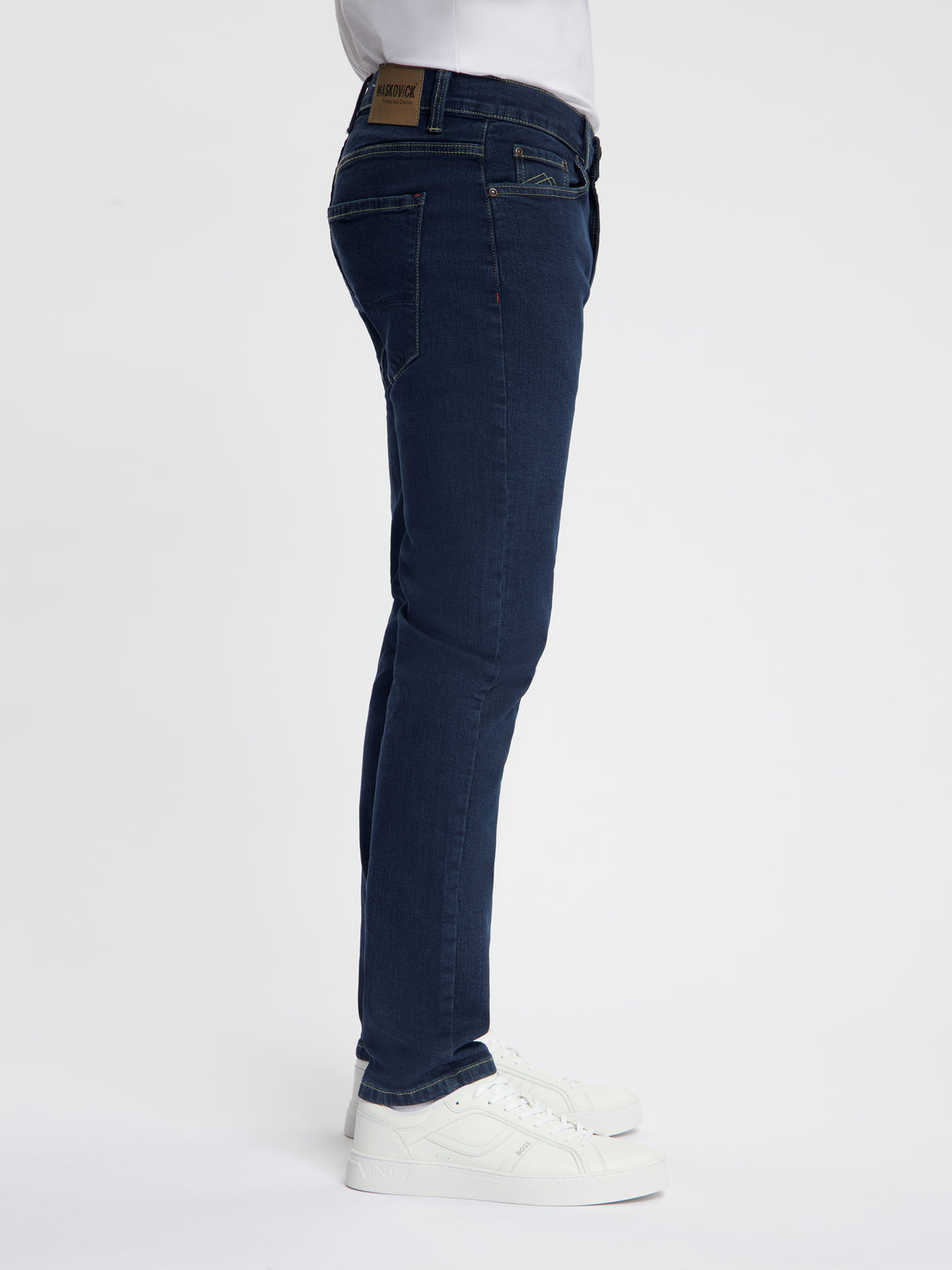 MASKOVICK Milano Slim Fit Stretch Heren Jeans – Blue Black