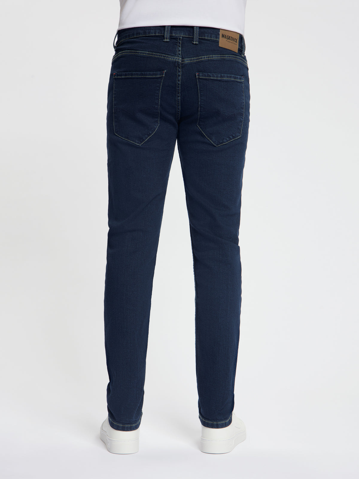 MASKOVICK Milano Slim Fit Stretch Heren Jeans – Blue Black
