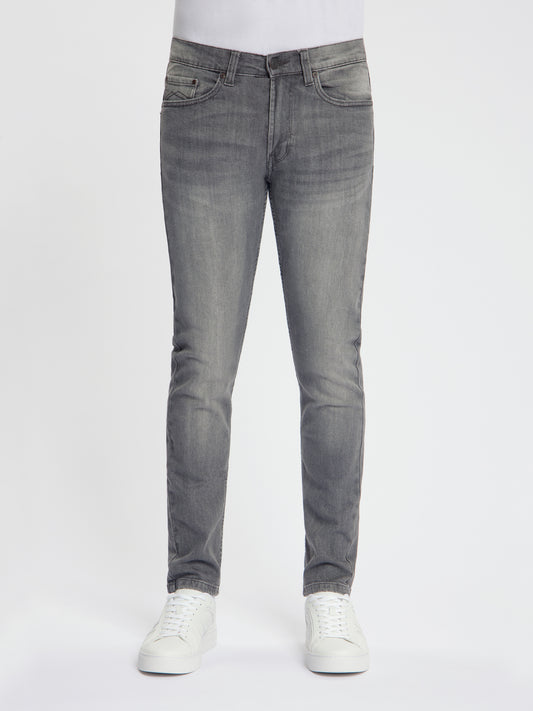 MASKOVICK Milano Slim Fit Stretch Heren Jeans – Grey Used
