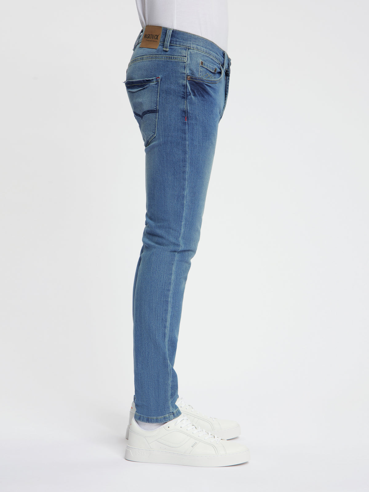 MASKOVICK Milano Slim Fit Stretch Heren Jeans – Medium Used