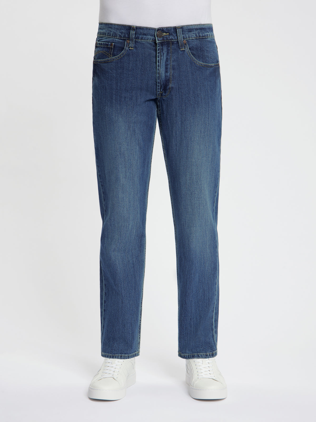 MASKOVICK Clinton Regular Fit Stretch Jeans Heren – Dark Used