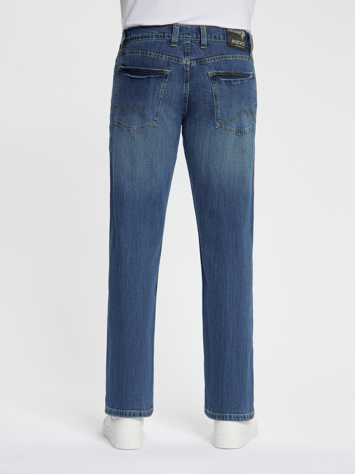 MASKOVICK Clinton Regular Fit Stretch Jeans Heren – Dark Used