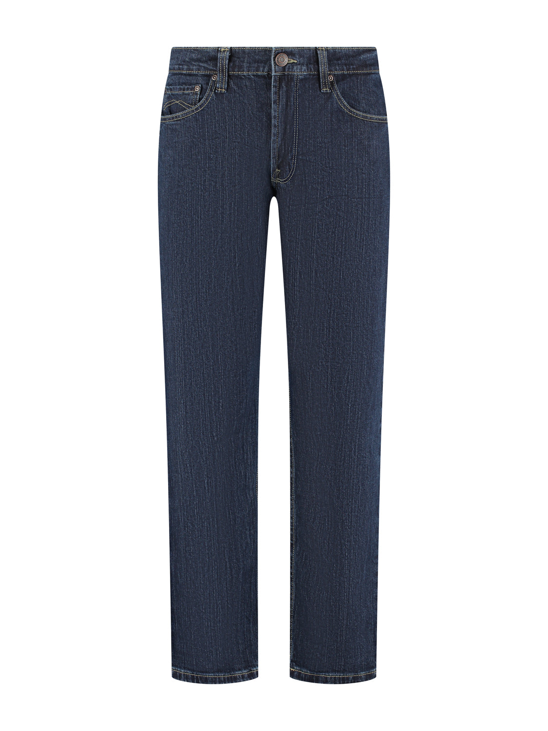 MASKOVICK Clinton Regular Fit Stretch Jeans Heren – Dark Rinsed