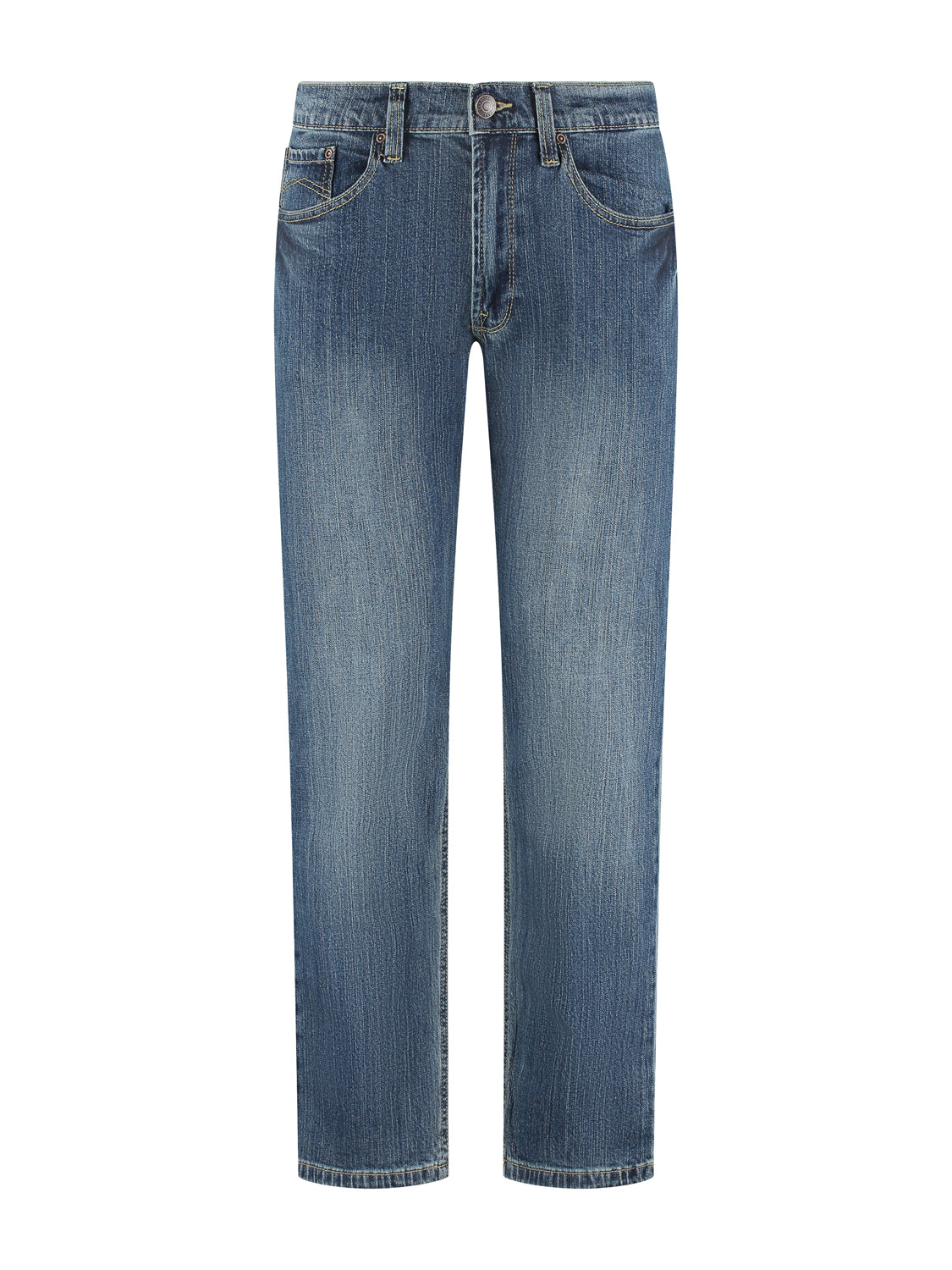 MASKOVICK Clinton Regular Fit Stretch Jeans Heren – Dark Used
