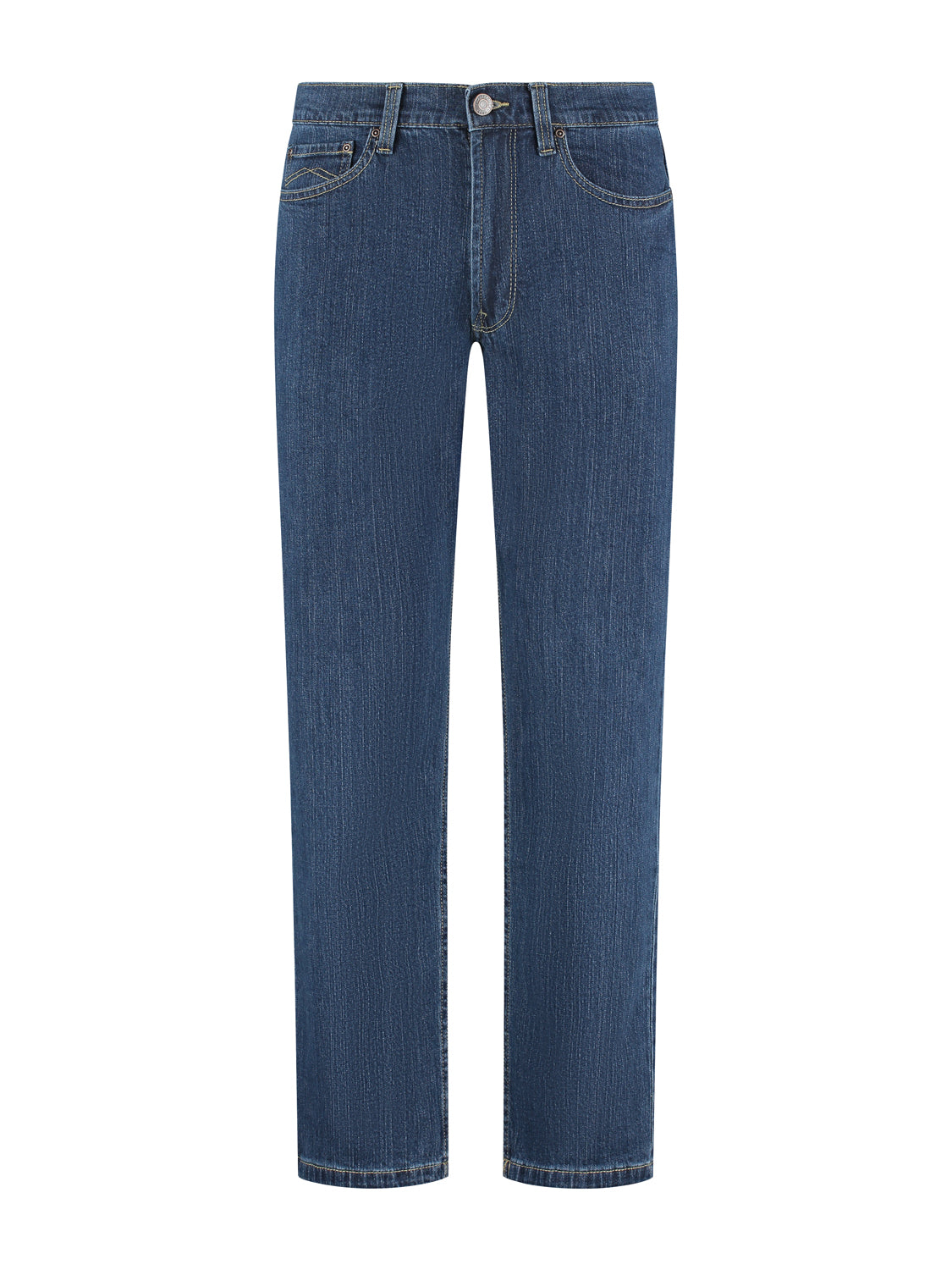MASKOVICK Clinton Regular Fit Stretch Jeans Heren – Dark Stone